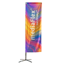 Beachflag rectangulaire personnalisé