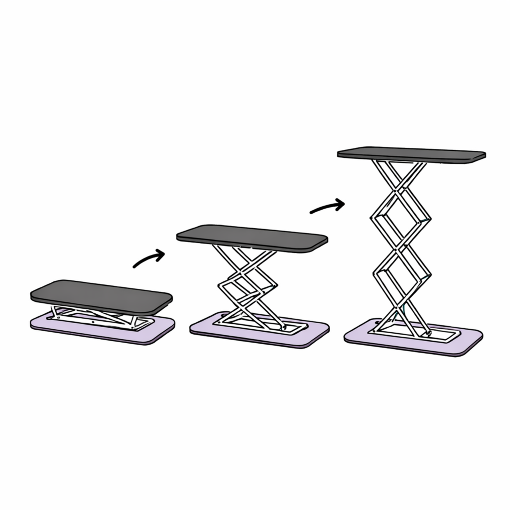 Comptoir pliable