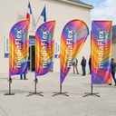 Drapeaux Beachflags campagne électorale